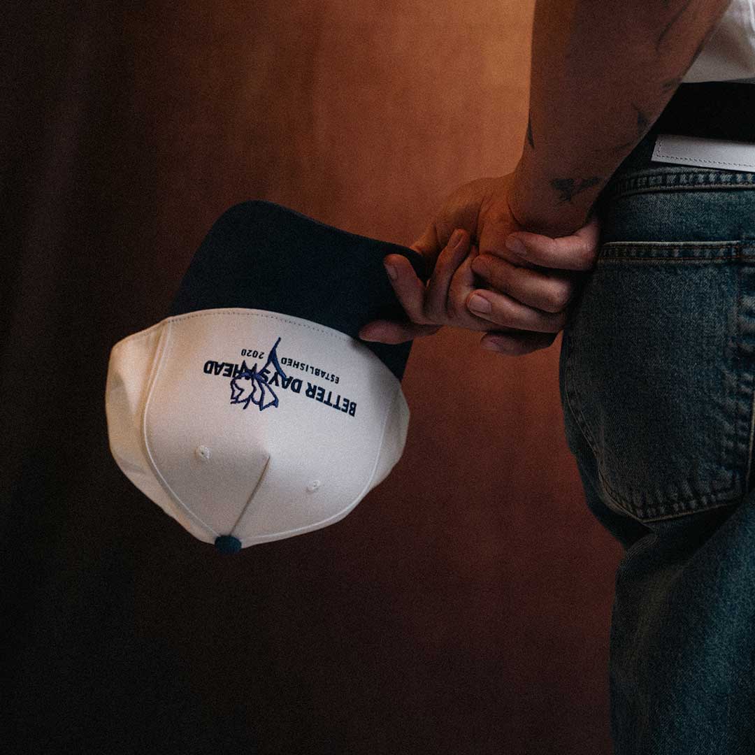 Blue Skies Suede Cap