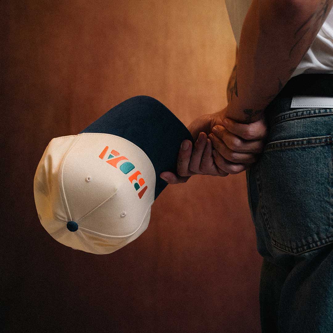 Stained Glass Suede Cap