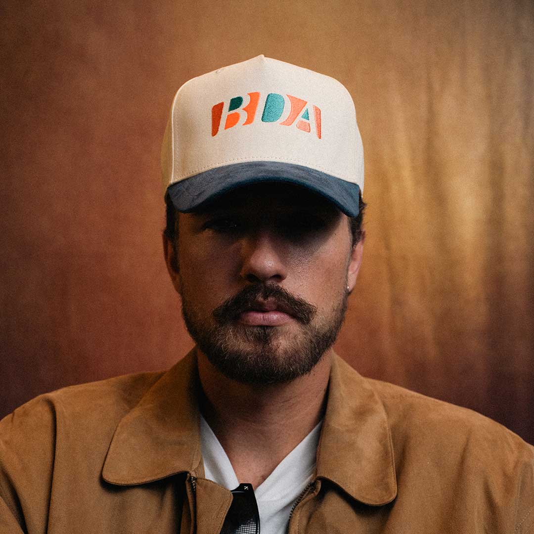 Stained Glass Suede Cap