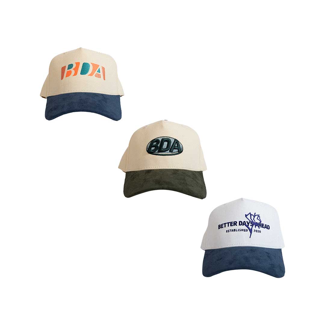 BDA Suede Caps Bundle