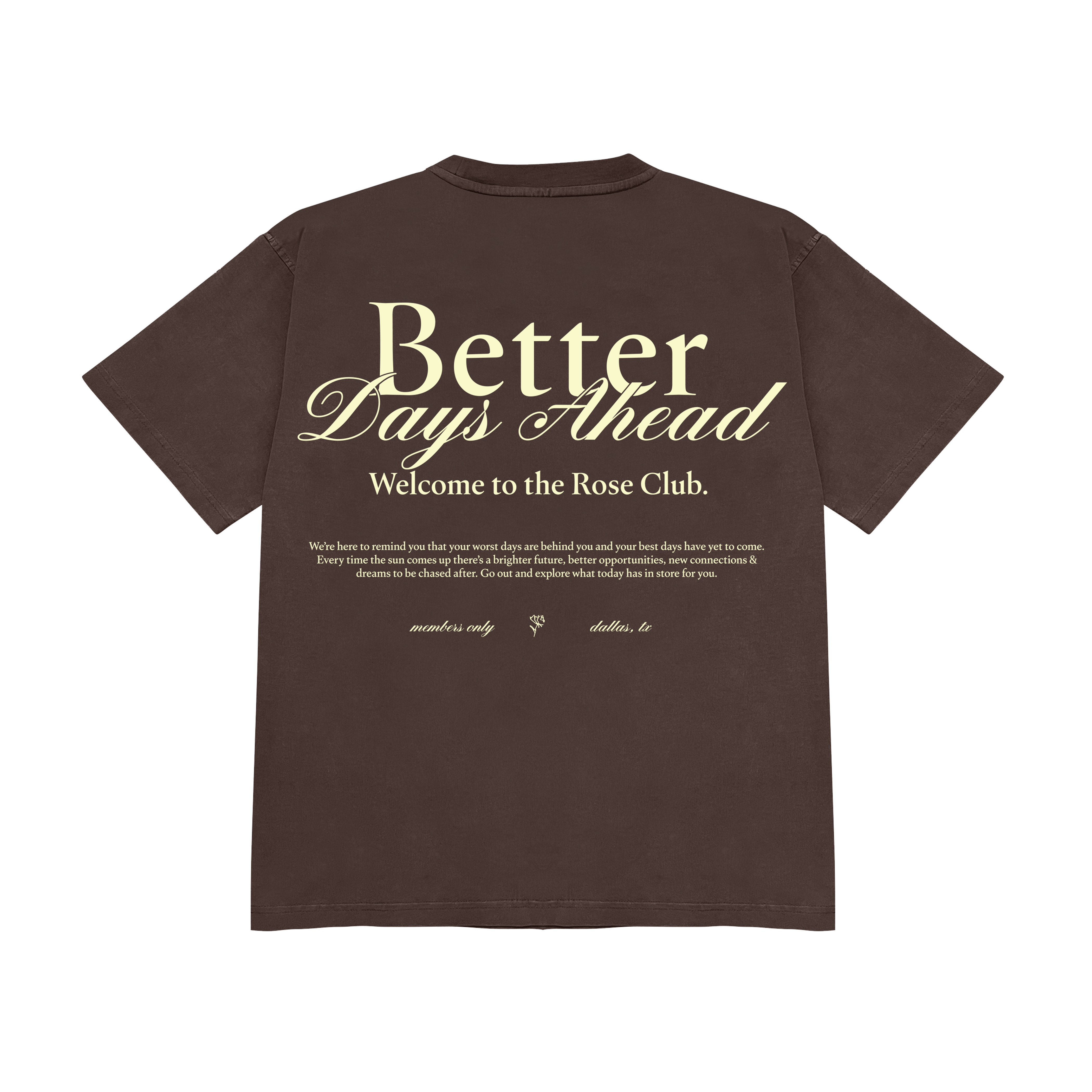 MEMBER TEE - Brown