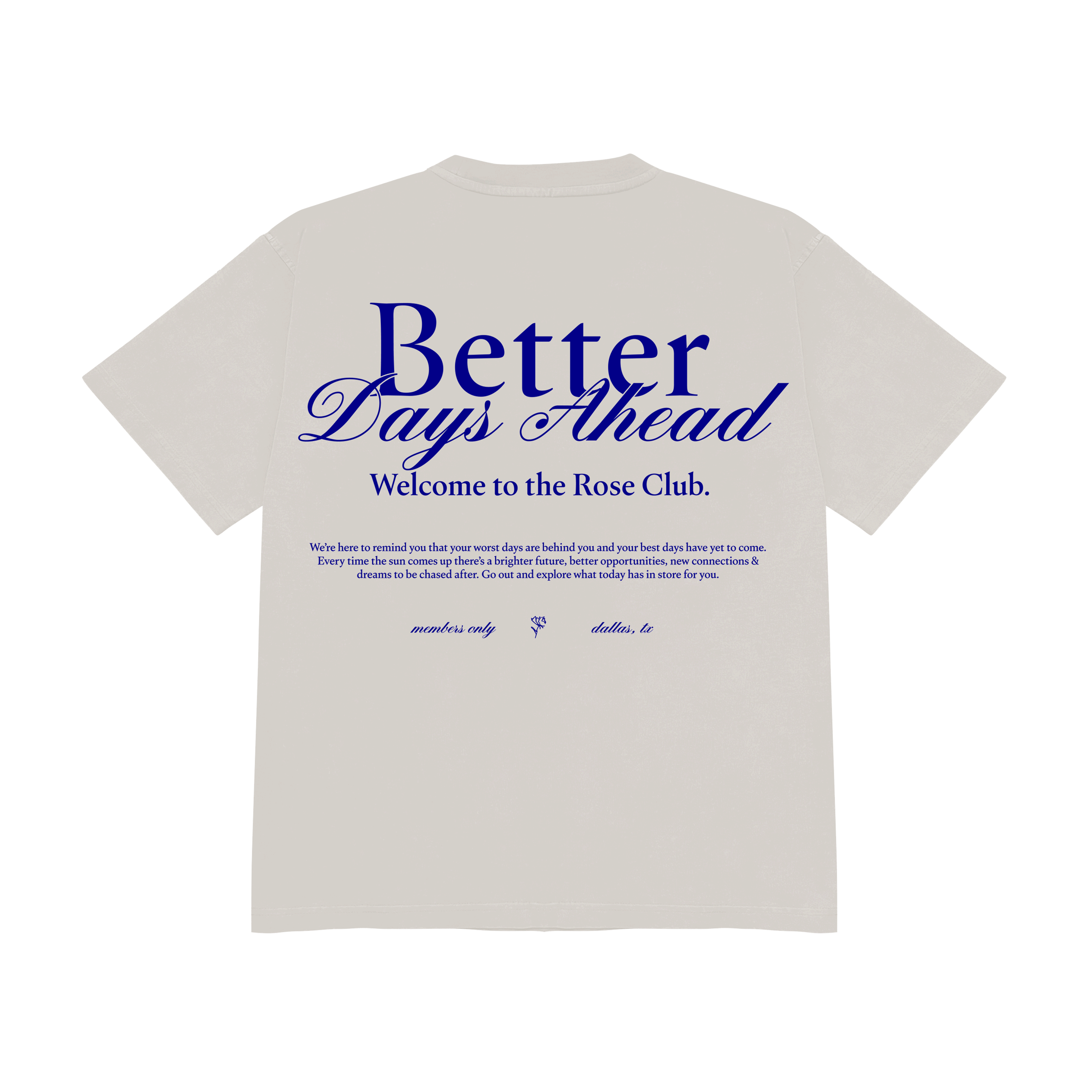 MEMBER TEE - Bone