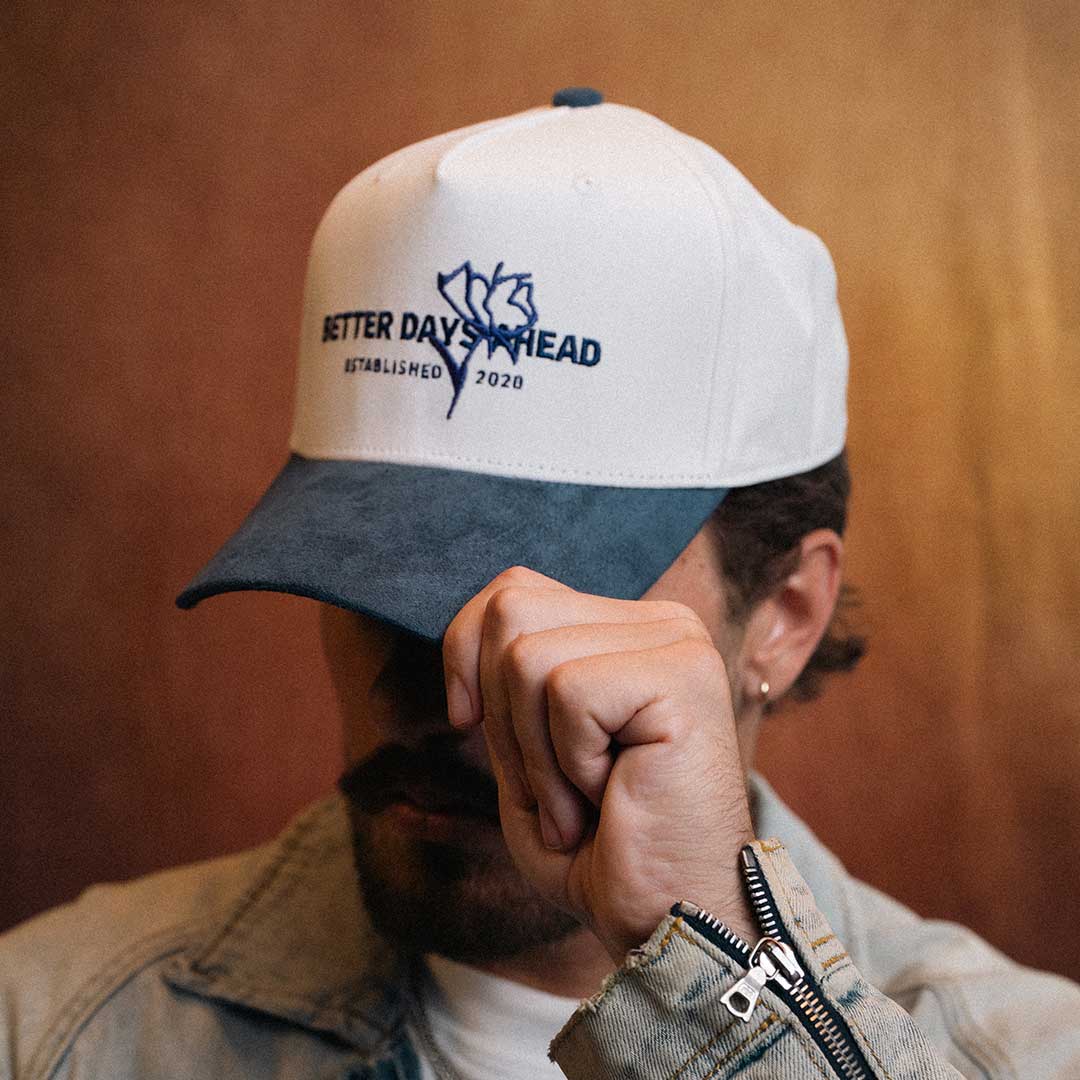 Blue Skies Suede Cap
