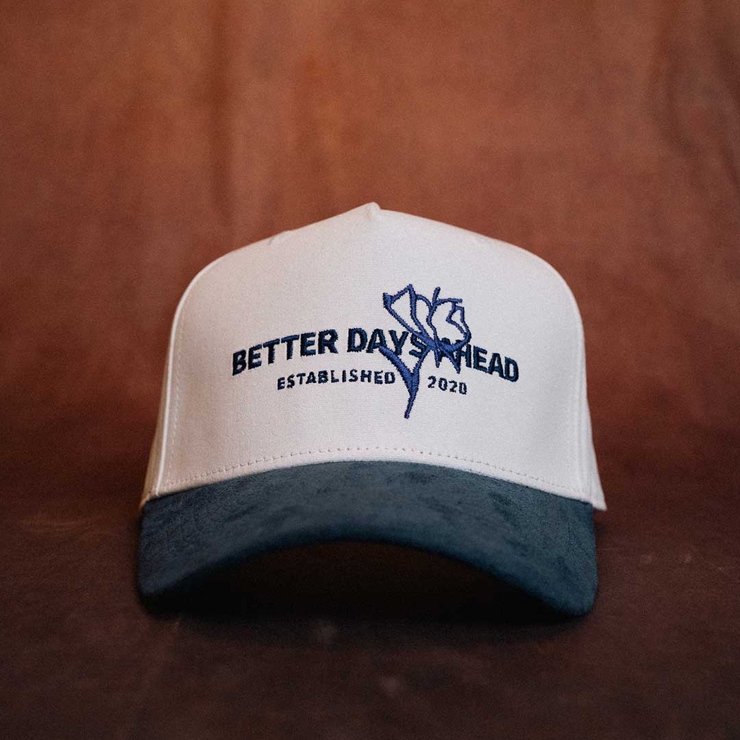 Blue Skies Suede Cap