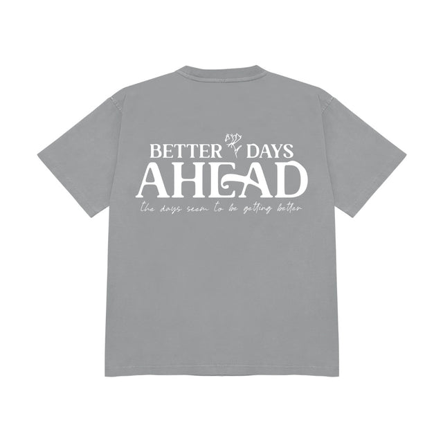 essential tee gray better days ahead.