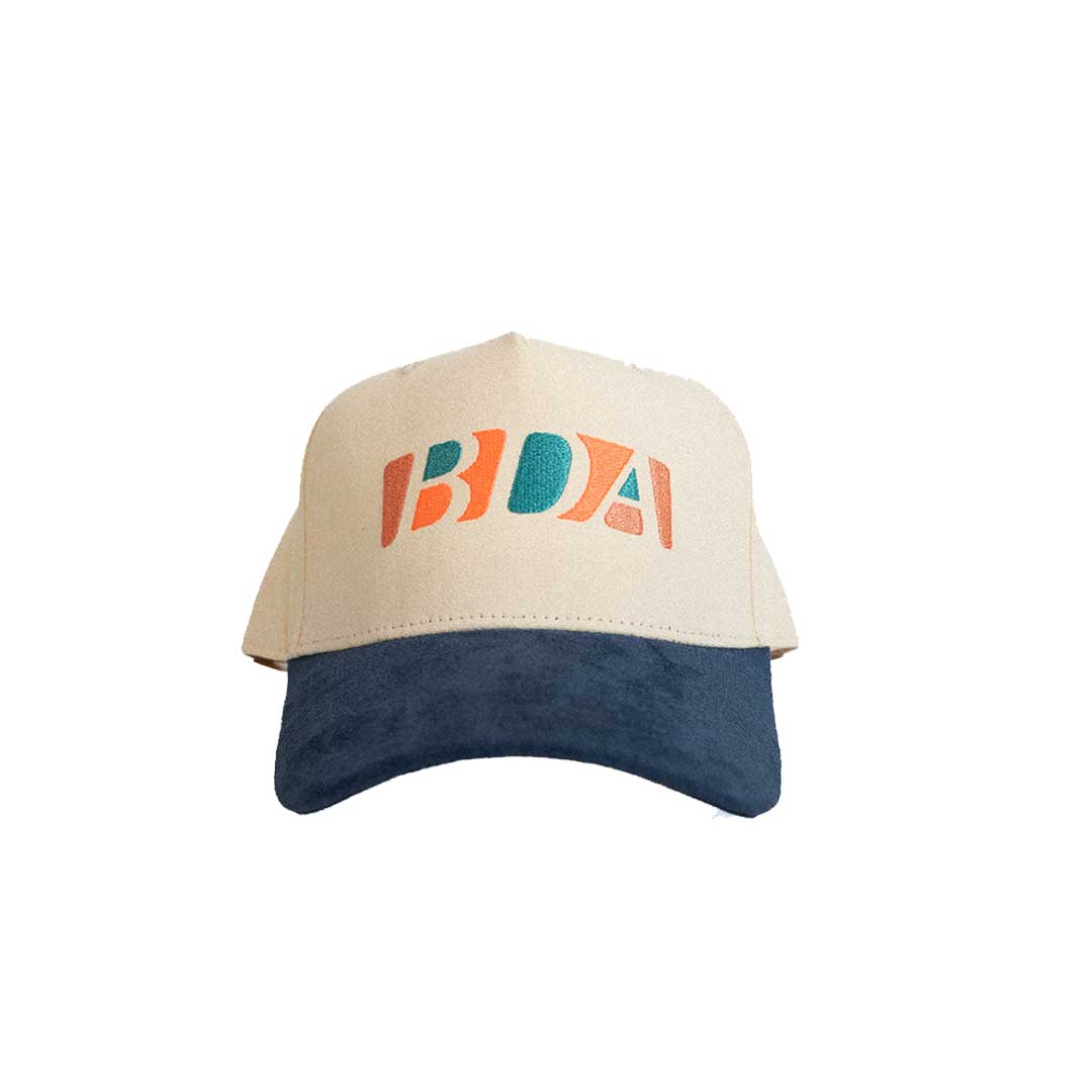 Stained Glass Suede Cap