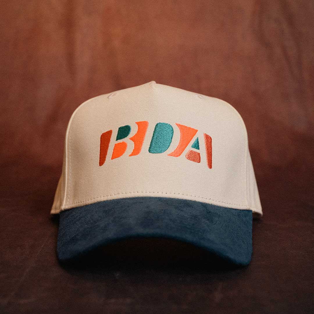 Stained Glass Suede Cap